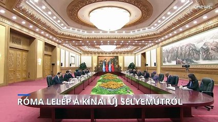 Róma kilépett a kínai Új Selyemút gazdasági kezdeményezésből