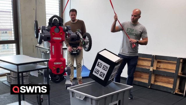 Santa may get robo-helper this year, with AI droid that can pick pressies and launch them into sacks