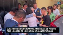El ex presidente peruano Fujimori sale de prisión tras la orden de liberación del Constitucional