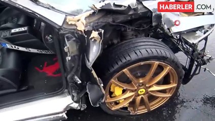 Adı Şeyma Subaşı ile anılmıştı! Ünlü iş insanı Sinan Urfalı, lüks aracıyla kaza yaptı