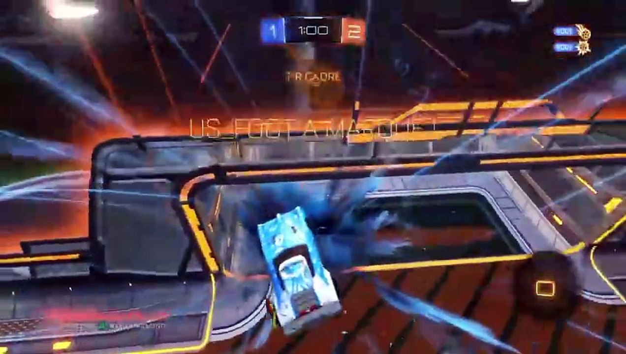 Rocket League. Ps4. Remontada. 3 goals in 37 sec.