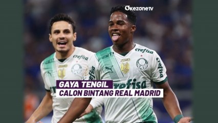 Gaya Tengil Si Bocah Ajaib Calon Bintang Real Madrid usai Bawa Palmeiras Juara