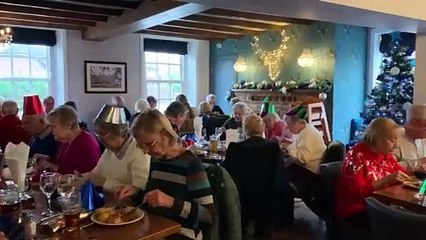 Chistmas party for OAPs