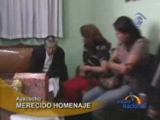 MERECIDO HOMENAJE YUMI TV AYACUCHO