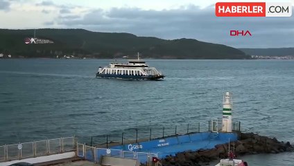 Çanakkale'de Feribot Seferleri İptal Edildi