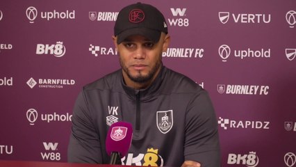Kompany looking for consistency as Burnley travel to Brighton (Full Presser)