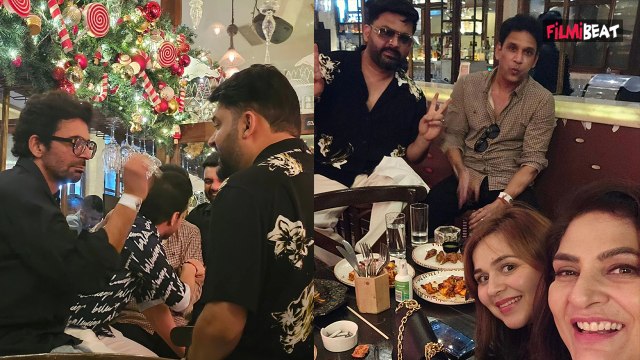 Kapil Sharma & Sunil Grover video: दुश्मनी को भूल Party करते दिखे Comedians, Photos हुईं Viral