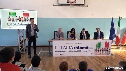 Giovani, a Lampedusa l'incontro "L'Italia chiam?"