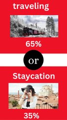 Traveling  or Staying at home