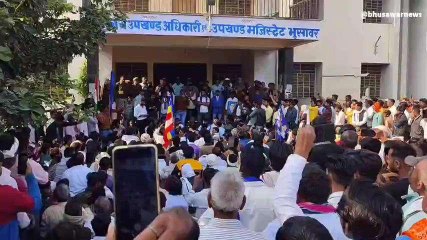 वैर: अंबेडकर प्रतिमा तोड़ने के मामले ने पकड़ा तूल, जाटव समाज ने दी चेतावनी