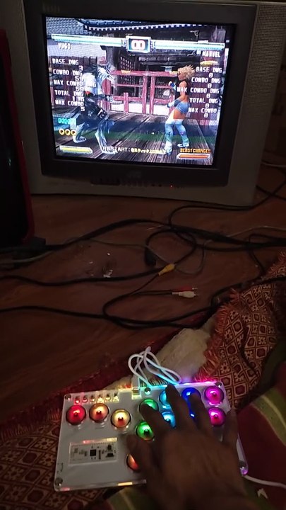 Bloody Roar Extreme Flatbox testing
