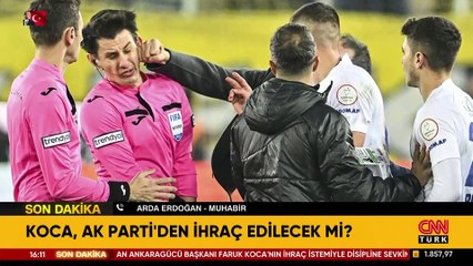 Faruk Koca, AK Parti'den ihraç istemiyle disipline sevk edildi