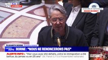 Motion de rejet contre la loi Immigration: 