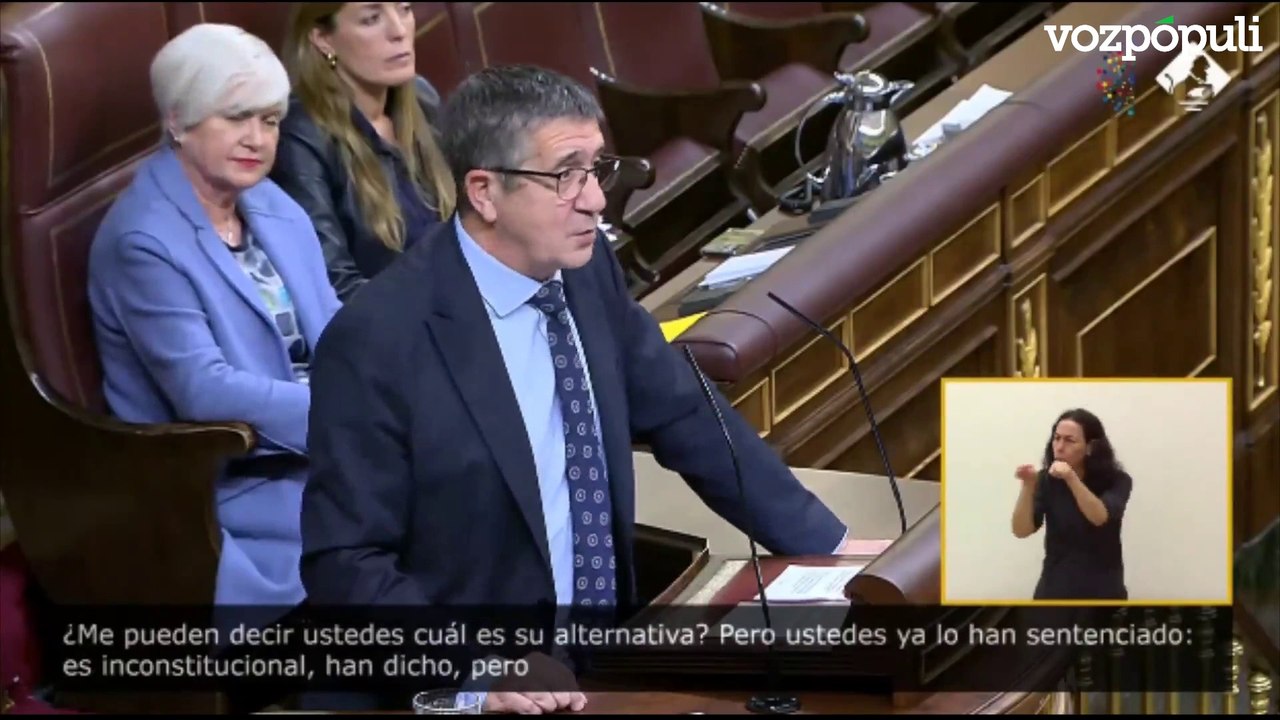 Patxi López defiende la amnistía: "¿Venía en nuestro programa electoral? No, porque nunca vienen en los programas las medidas que pactas con otros partidos"