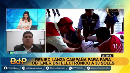 下载视频: Reniec lanza campaña de DNI electrónico a S/30: Conoce AQUÍ dónde y cómo realizar el trámite