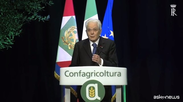 Mattarella: Agricoltura centrale, no a tentazioni di chiusura