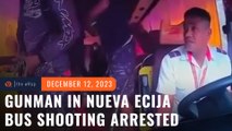 1 of 2 gunmen in Nueva Ecija bus shooting incident arrested