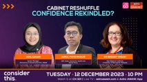 Consider This: Cabinet Reshuffle (Part 3) — Ministerial Aptitude or Political Expediency?