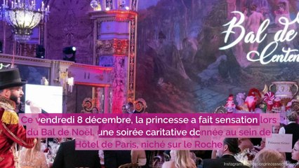 Charlene de Monaco, renversante : sa divine apparition en robe brillante au Bal de Noël