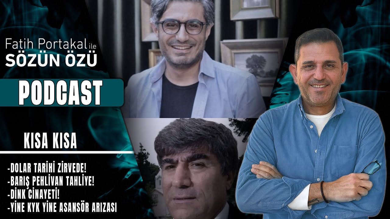 KISA KISA…DOLAR TARİHİ ZİRVEDE! BARIŞ PEHLİVAN TAHLİYE! DİNK CİNAYETİ! YİNE KYK YİNE ASANSÖR ARIZASI