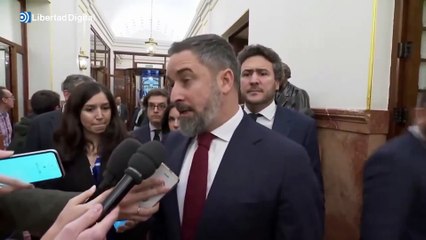 Abascal advierte sobre el Gobienro: "Es capaz de encarcelar inocentes para mantenerse en el poder"