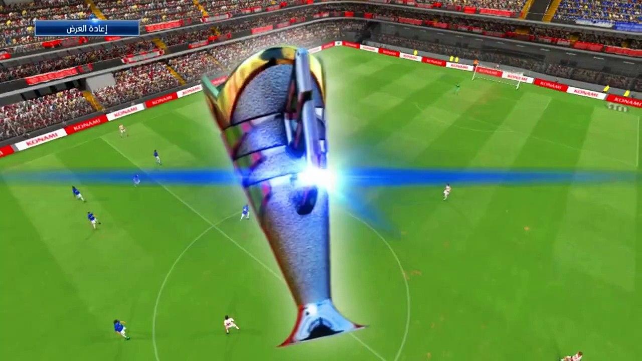 Amazing passes and a crazy goal for AC Milan in the PES gameplay - #pes