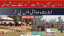 Funeral prayers offered for 23 martyred soldiers