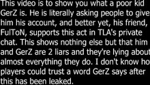 VCMP - the truth about GerZ and FulToN busted - lies exposed from private TLA private chat