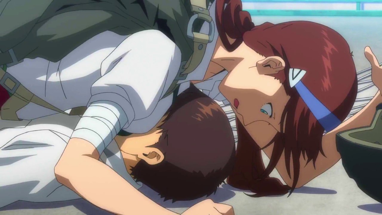 Evangelion 2.0: You Can Not Advance - Shinji meets Mari