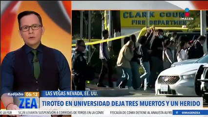 Tiroteo en la Universidad de Nevada deja 3 muertos y un herido