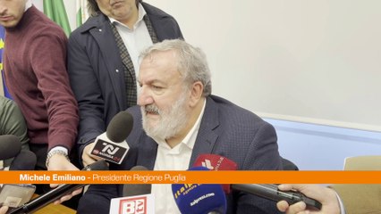 Emiliano "Regione Puglia creditrice del Governo di 4,6 miliardi"