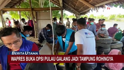Wapres Ma'ruf Amin Buka Opsi Pulau Galang di Batam Jadi Tempat Penampungan Pengungsi Rohingya