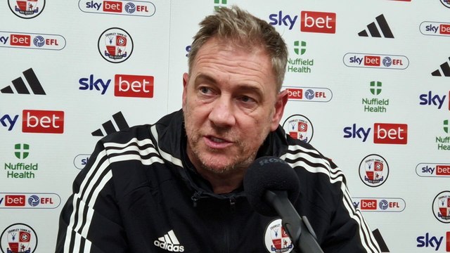 Colchester United v Crawley Town preview | Scott Lindsey