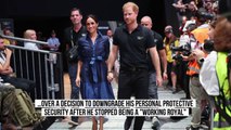 Prince Harry treated 'less favourably than other royals' over security arrangements