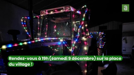 Pottes : des "tracteurs de Noël" pour une parade illuminée