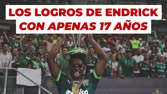 El Madrid ha hecho un fichaje tremendo: los logros de Endrick con solo 17 años