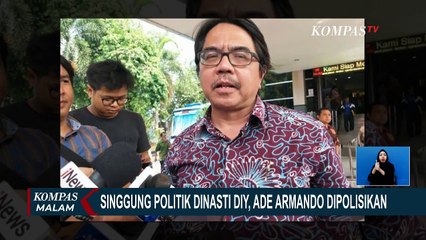Ade Armando Dilaporkan ke Polisi karena Dituding Lecehkan Keistimewaan Yogyakarta