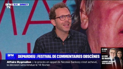 Plaintes contre Gérard Depardieu pour viols et agressions sexuelles: "Il faut que l'on se pose la question de qui on veut célébrer en France", pour Maxime Ruszniewski (président de Remixt)