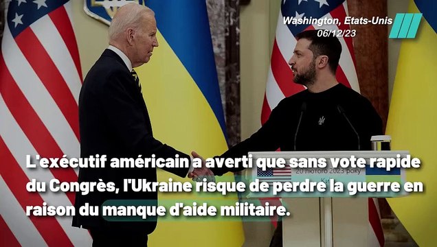 La Maison-Blanche lance un appel pressant au Congrès pour obtenir un soutien financier