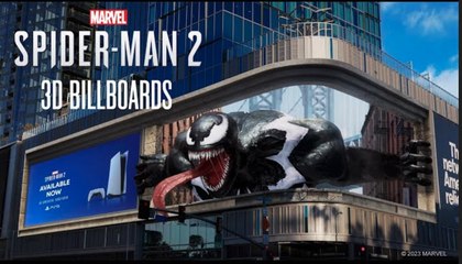 Spider-Man 2 | 3D Billboards Around the World - PS5