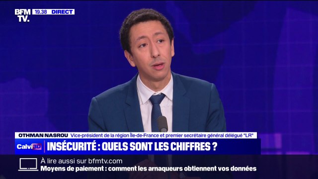Othman Nasrou, vice-président (LR) de la région Île-de-France: Ce gouvernement a la main qui tremble en matière de sécurité