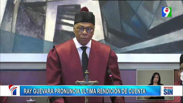 Presidente del TC Ray Guevara ofreció su rendición de cuentas |Primera Emisión SIN