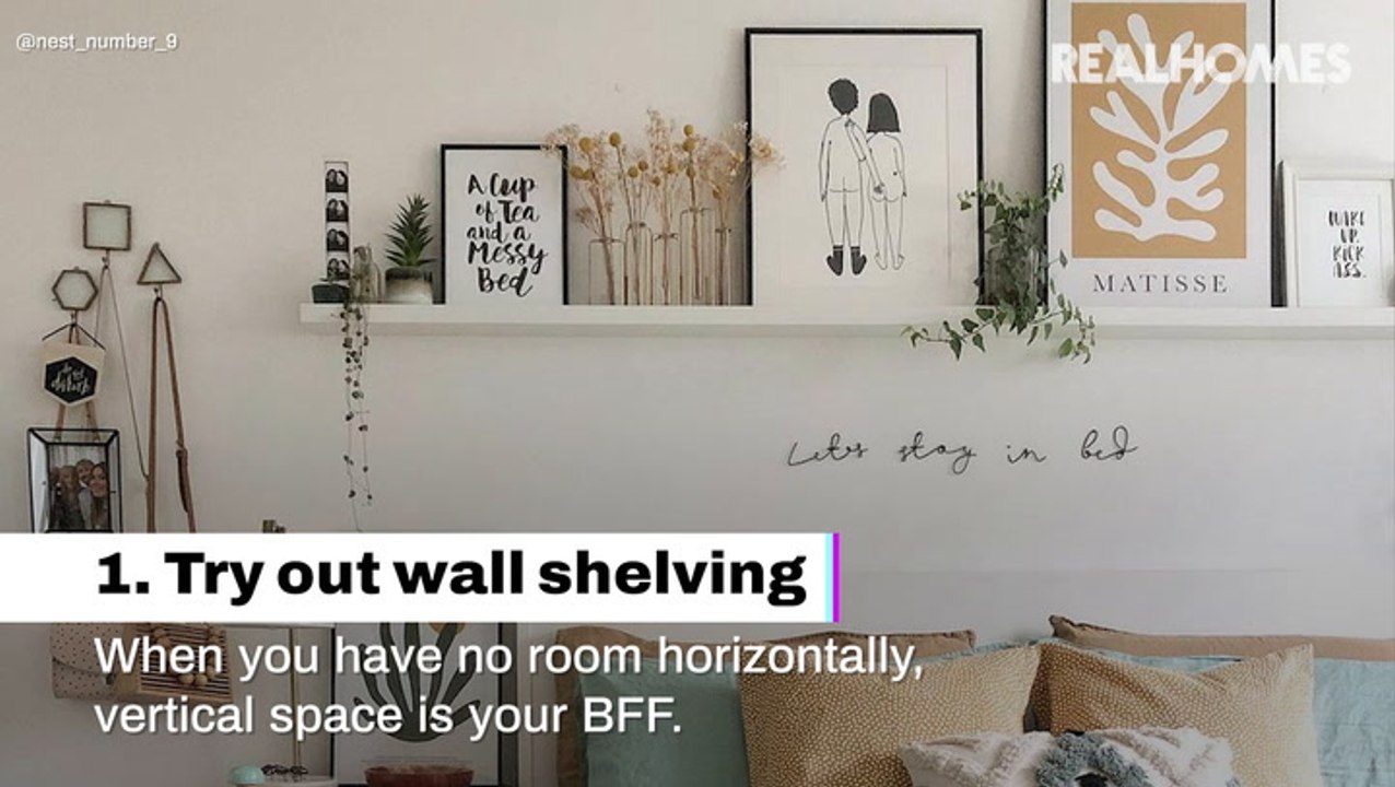 These Small Bedroom Storage Ideas Are Seriously Cute | Real Homes