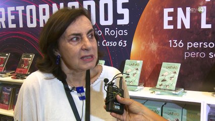 Verónica Langer presenta su libro “Las Larvas”