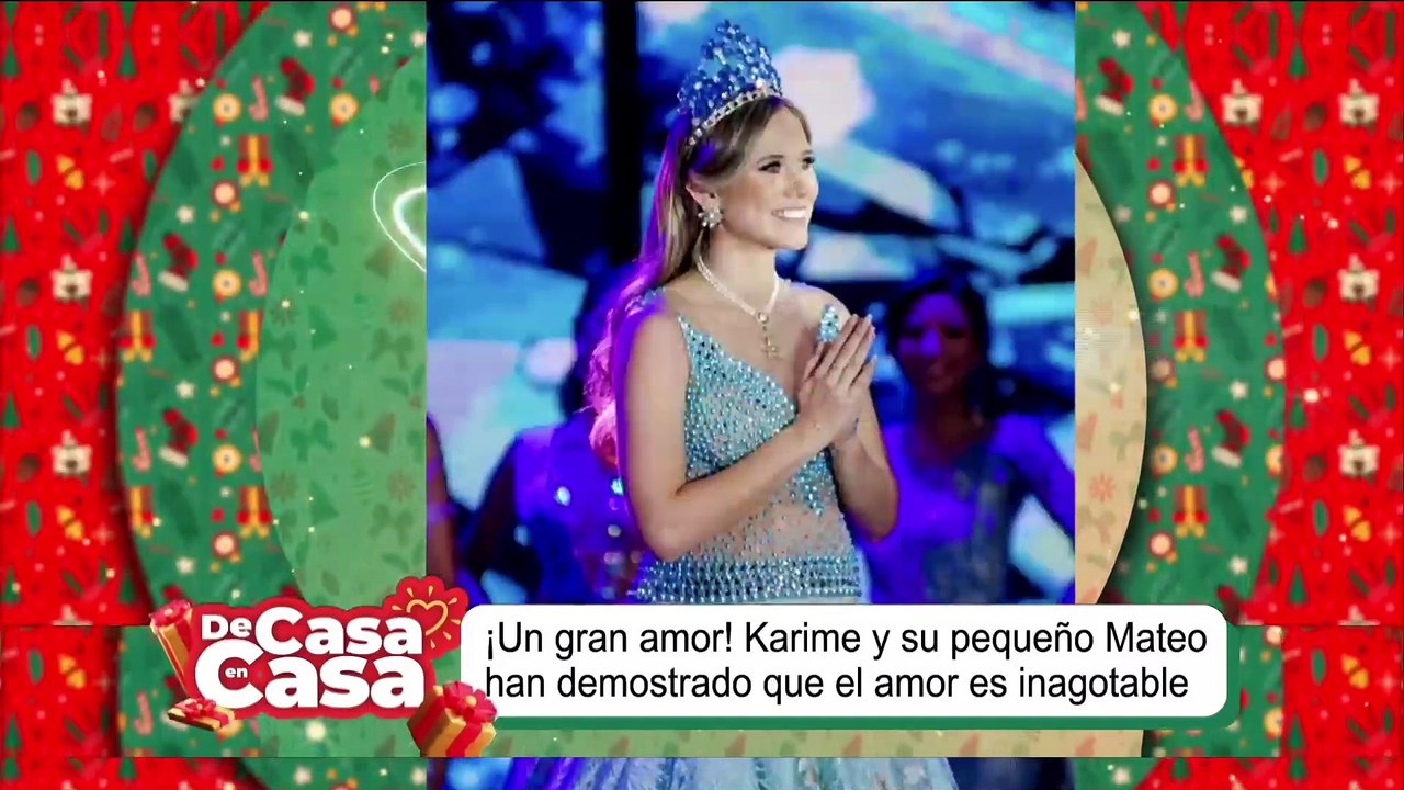 Karime y su hijo Mateo: un amor inagotable