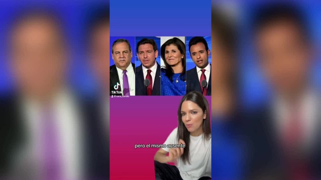 Los aspirantes republicanos a la presidencia de EEUU muestran sus cartas en un debate marcado por la ausencia de Trump