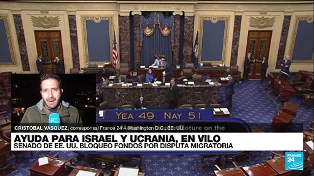 Informe desde Washington: Senado de Estados Unidos no aprobó nueva ayuda a Ucrania