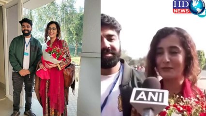 Pakistani girl crossed the border to marry an Indian boy #javeria khanam