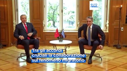 Grecia, Erdoğan ad Atene. Cooperazione e immigrazione al centro dello storico incontro