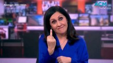 'It was a private joke': BBC news anchor apologises after caught flipping the bird